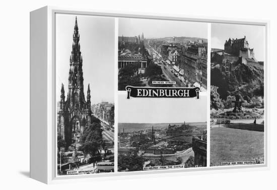 Edinburgh, Scotland, 20th Century-null-Framed Premier Image Canvas