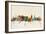 Edinburgh Scotland Skyline-Michael Tompsett-Framed Art Print