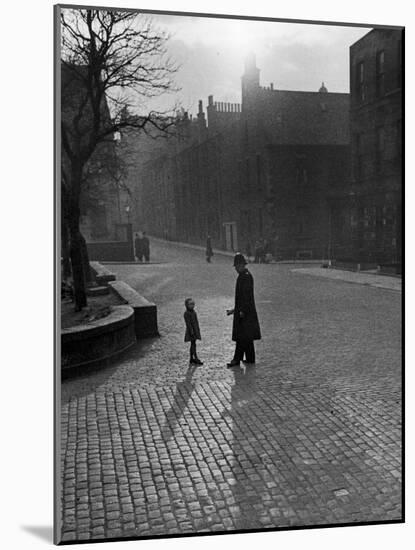 Edinburgh street scenes, 1930s-Unknown-Mounted Photographic Print