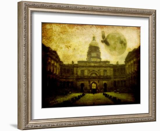 Edinburgh University, Scotland-Cristina Carra Caso-Framed Photographic Print