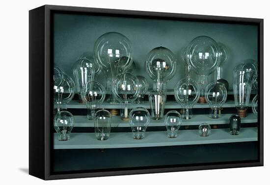  Edison Incandescent Light Bulbs-Cesare Tallone-Framed Premier Image Canvas