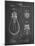 Edison Lamp Base Patent Print-Cole Borders-Mounted Art Print
