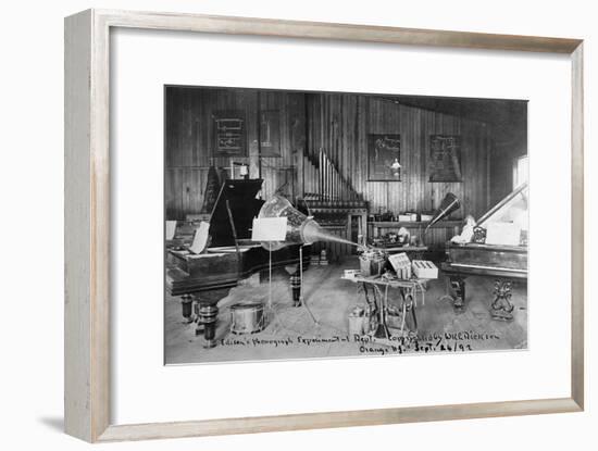 Edison's Experimental Department-null-Framed Giclee Print