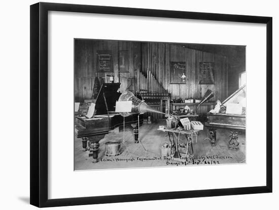 Edison's Experimental Department-null-Framed Giclee Print