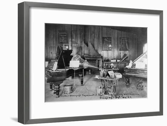 Edison's Experimental Department-null-Framed Giclee Print