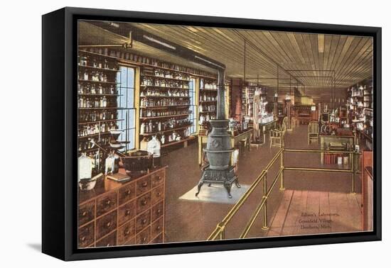 Edison's Laboratory, Dearborn, Michigan-null-Framed Stretched Canvas