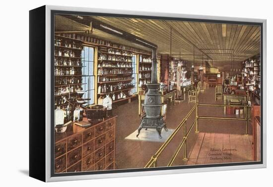 Edison's Laboratory, Dearborn, Michigan-null-Framed Stretched Canvas