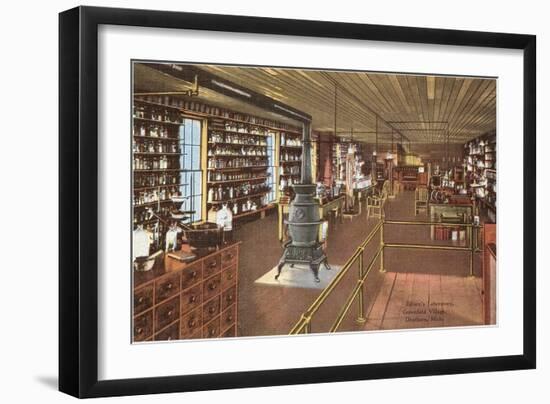 Edison's Laboratory, Dearborn, Michigan-null-Framed Premium Giclee Print