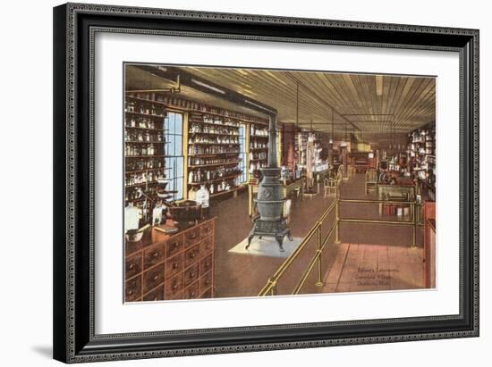 Edison's Laboratory, Dearborn, Michigan-null-Framed Premium Giclee Print