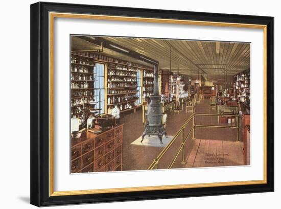 Edison's Laboratory, Dearborn, Michigan-null-Framed Premium Giclee Print