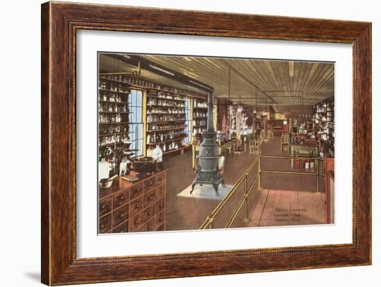 Edison's Laboratory, Dearborn, Michigan-null-Framed Art Print