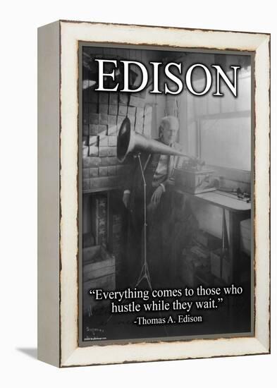 Edison-null-Framed Stretched Canvas