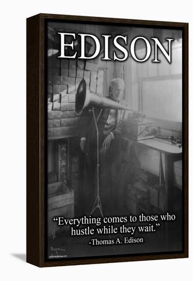 Edison-null-Framed Stretched Canvas