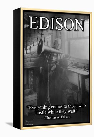 Edison-null-Framed Stretched Canvas