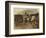 Edith 5 and Hughie 6 Pick Cotton All Day-Lewis Wickes Hine-Framed Photographic Print