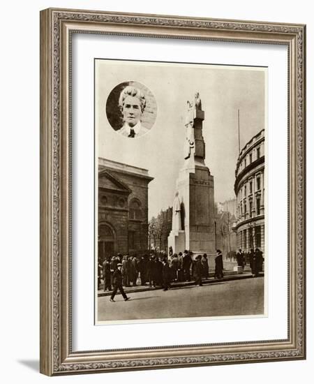 Edith Cavell Memorial-null-Framed Photographic Print