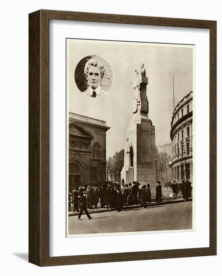 Edith Cavell Memorial-null-Framed Photographic Print