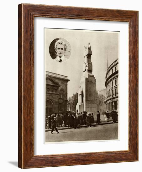 Edith Cavell Memorial-null-Framed Photographic Print