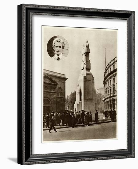 Edith Cavell Memorial-null-Framed Photographic Print