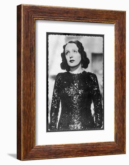 Edith Piaf French Singer-null-Framed Photographic Print