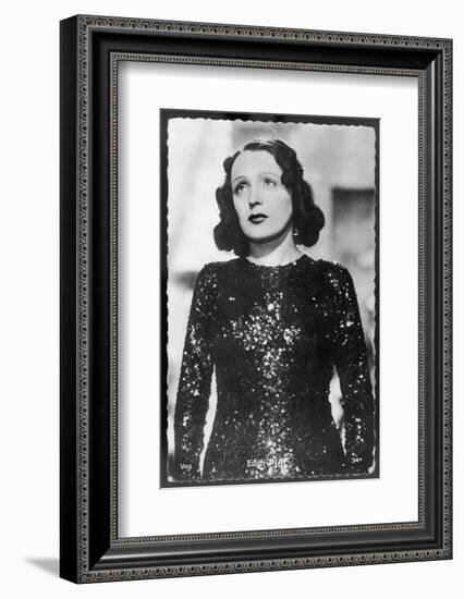 Edith Piaf French Singer-null-Framed Photographic Print