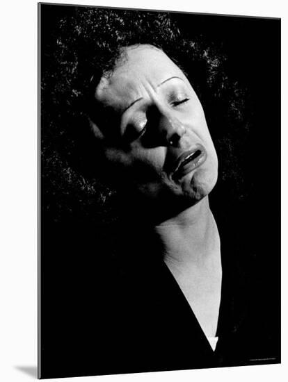 Edith Piaf-Gjon Mili-Mounted Premium Photographic Print