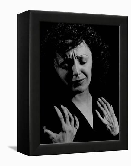 Edith Piaf-Gjon Mili-Framed Premier Image Canvas