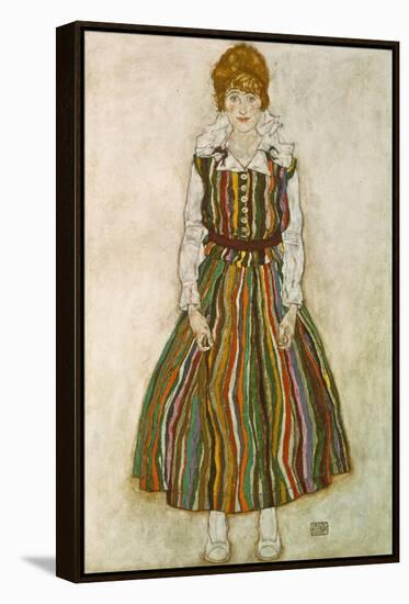 Edith Schiele, 1915-Egon Schiele-Framed Premier Image Canvas