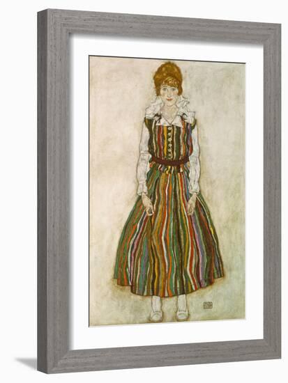 Edith Schiele, 1915-Egon Schiele-Framed Giclee Print