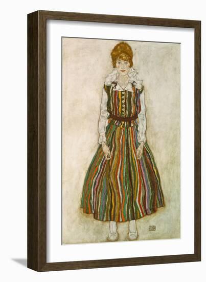 Edith Schiele, 1915-Egon Schiele-Framed Giclee Print