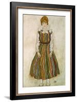 Edith Schiele, 1915-Egon Schiele-Framed Giclee Print