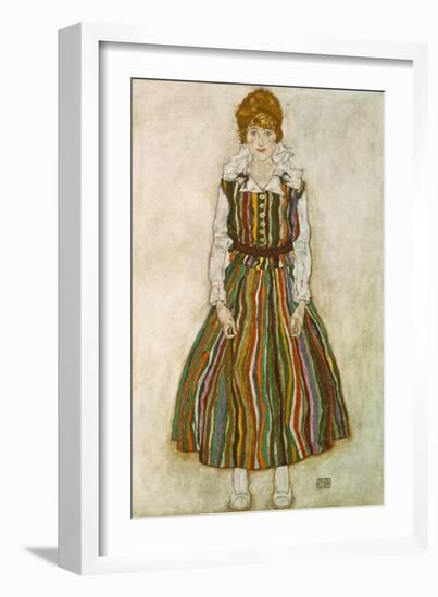 Edith Schiele, 1915-Egon Schiele-Framed Giclee Print