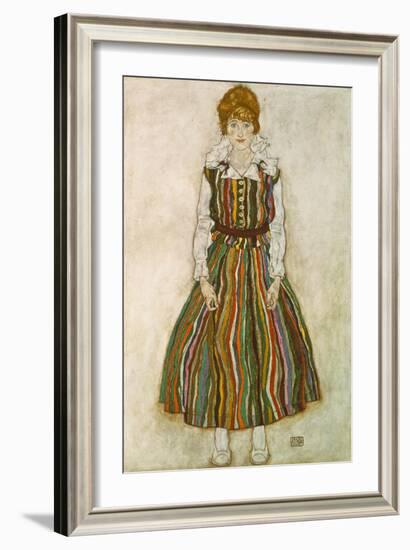 Edith Schiele, 1915-Egon Schiele-Framed Giclee Print