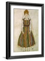 Edith Schiele, 1915-Egon Schiele-Framed Giclee Print