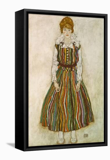 Edith Schiele, 1915-Egon Schiele-Framed Premier Image Canvas