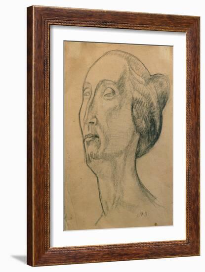 Edith Sitwell, 1918-Nina Hamnett-Framed Giclee Print