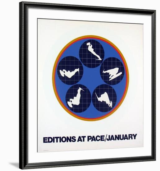 Editions at Pace, 1969-Ernest Trova-Framed Serigraph