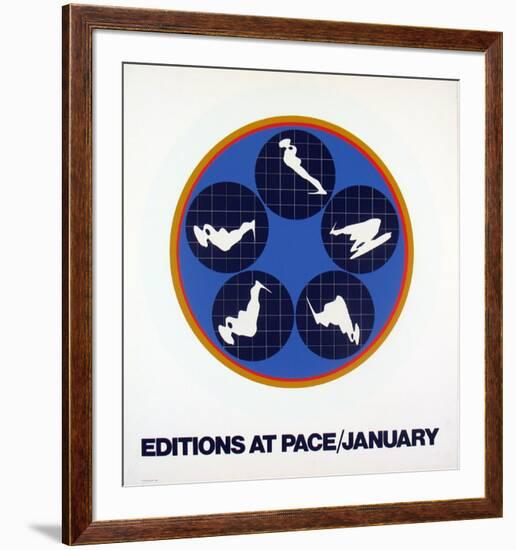 Editions at Pace, 1969-Ernest Trova-Framed Serigraph