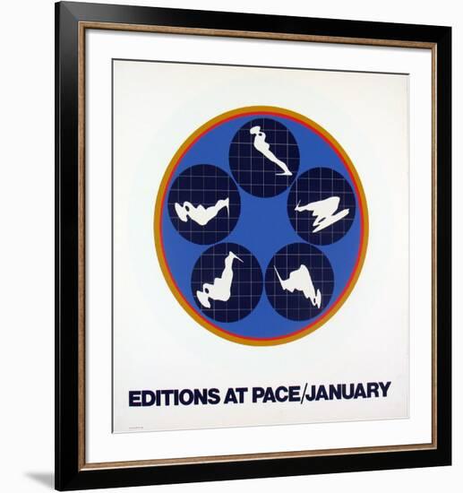 Editions at Pace, 1969-Ernest Trova-Framed Serigraph