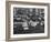 Editiorial Office of the Brooklyn Eagle Newspaper Where Staff Members are Busy in Newsroom-Alfred Eisenstaedt-Framed Photographic Print