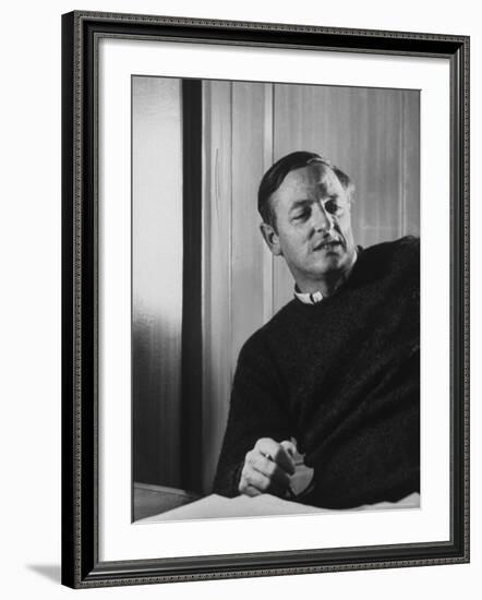 Editor Conservative Weekly "National Review", Host of TV Program "Firingline", William F Buckley Jr-Alfred Eisenstaedt-Framed Premium Photographic Print