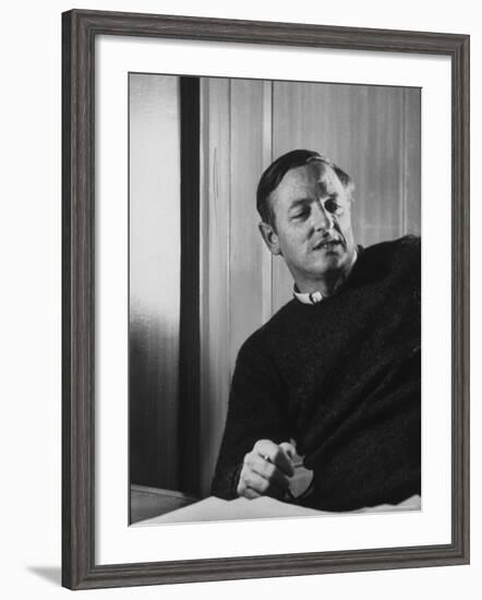 Editor Conservative Weekly "National Review", Host of TV Program "Firingline", William F Buckley Jr-Alfred Eisenstaedt-Framed Premium Photographic Print