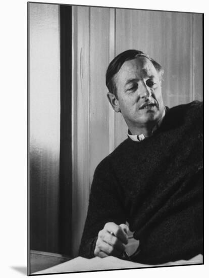 Editor Conservative Weekly "National Review", Host of TV Program "Firingline", William F Buckley Jr-Alfred Eisenstaedt-Mounted Premium Photographic Print