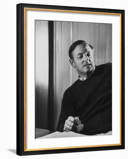 Editor Conservative Weekly "National Review", Host of TV Program "Firingline", William F Buckley Jr-Alfred Eisenstaedt-Framed Premium Photographic Print