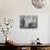 Editor of Chicago Underground Newspaper John Walrus Sitting in Office-Lee Balterman-Photographic Print displayed on a wall