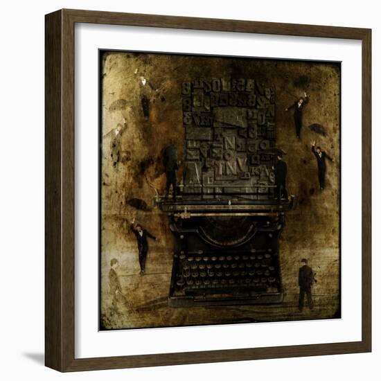 Editorial Fallout-Lydia Marano-Framed Premium Photographic Print