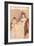 Edma, the Sister of the Artist with Her Daughter-Berthe Morisot-Framed Art Print