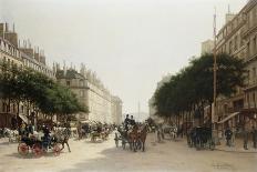 La Rue Royale, Paris, France-Edmond-Georges Grandjean-Giclee Print