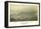 Edmond, Oklahoma - Panoramic Map-Lantern Press-Framed Stretched Canvas