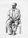 Bedjironde Tecle Hawariate, Ethiopian Statesman, 1935-Edmond Xavier Kapp-Giclee Print
